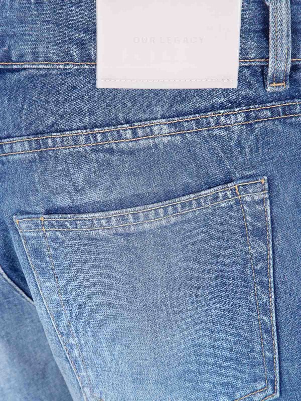 The Best Shops OUR LEGACY: Jeans Rectos - Vaqueros Rectos - Azul