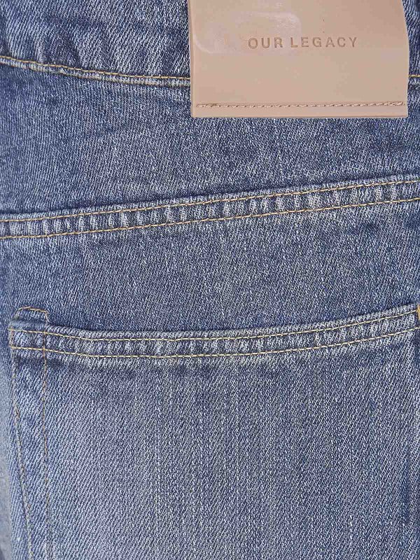 The Best Shops OUR LEGACY: Jeans Rectos - Vaqueros Rectos - Gris