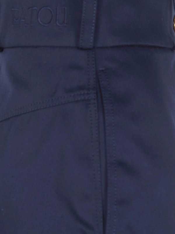 The Best Shops PATOU: Hosen Shorts - Shorts - Blau