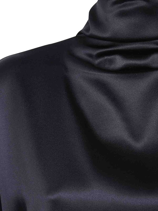 The Best Shops PHOEBE PHILO: Tops & Tank tops - Liquid Knot Collar Top