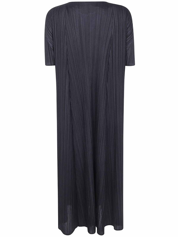 PLEATS PLEASE ISSEY MIYAKE: マキシドレス online - マキシドレス - 黒
