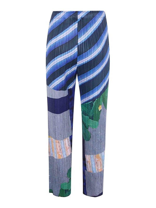 PLEATS PLEASE ISSEY MIYAKE: カジュアルトラウザー online - カジュアルパンツ - グレー