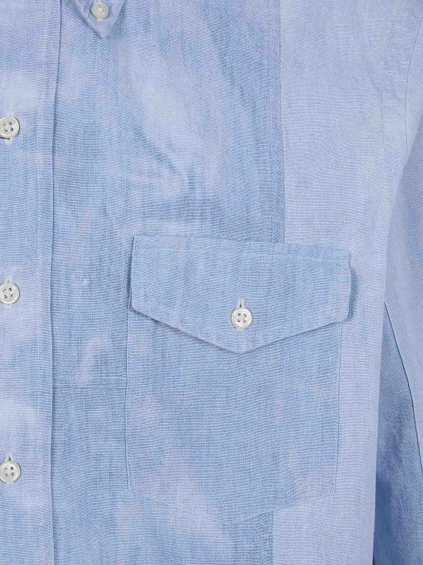 POLO RALPH LAUREN: シャツ online - シャツ - ブルー