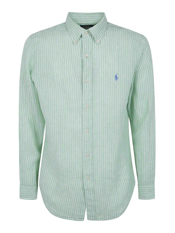 POLO RALPH LAUREN: シャツ - シャツ - 緑
