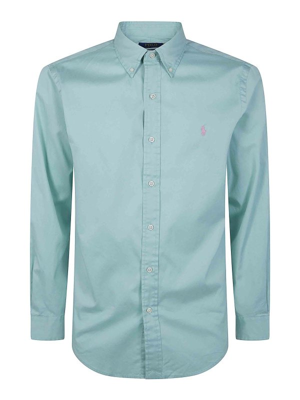 POLO RALPH LAUREN: シャツ - シャツ - 緑