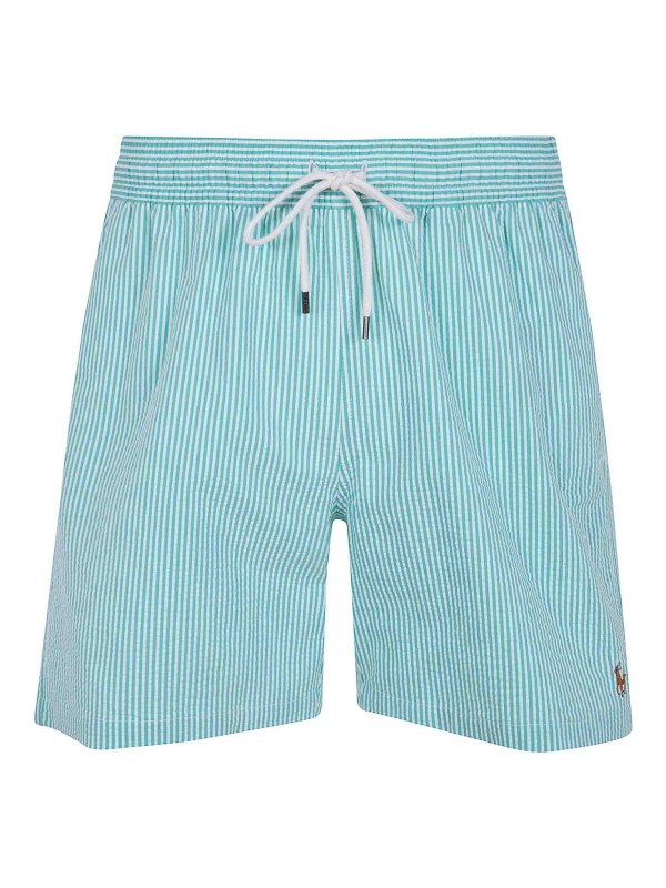 POLO RALPH LAUREN: トラウザーショーツ - ショートパンツ - 緑