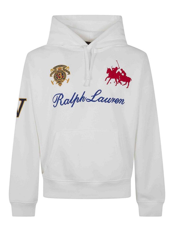 POLO RALPH LAUREN: スウェット＆セーター - スウェットシャツ/セーター - 白