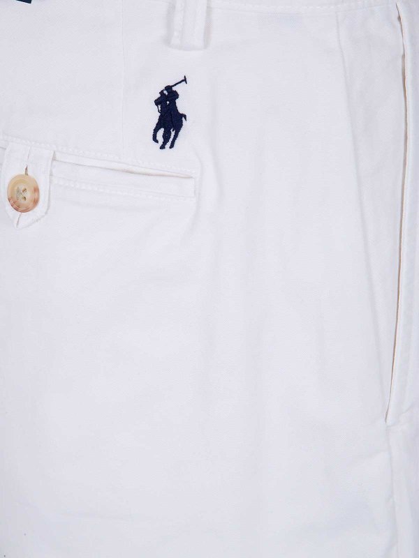 The Best Shops POLO RALPH LAUREN: トラウザーショーツ - ショートパンツ - 白