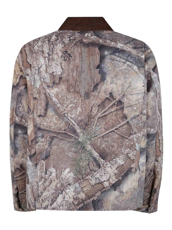 REPRESENT: casual jackets online - Real Tree Camo Trucker Jacket