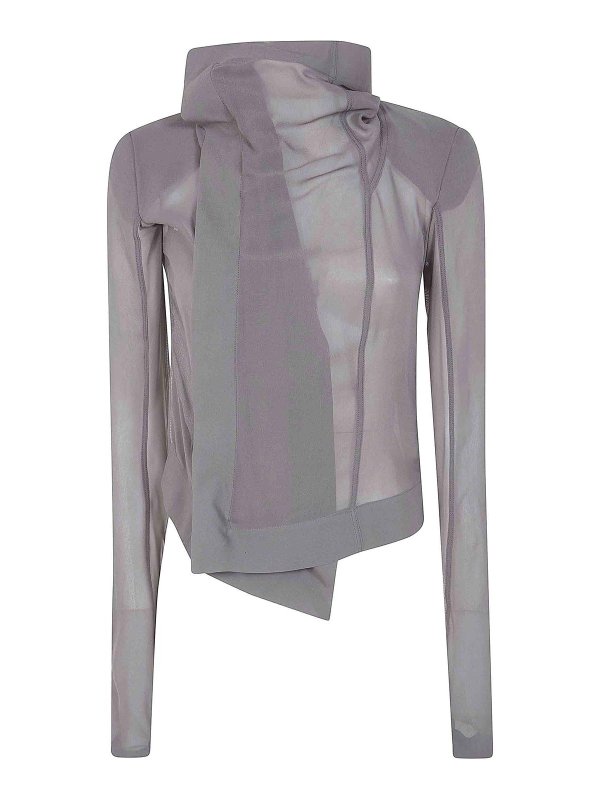 RICK OWENS: casual jackets - Classic Biker Jacket