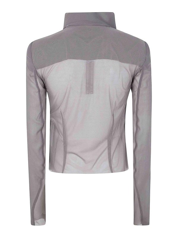 RICK OWENS: casual jackets online - Classic Biker Jacket