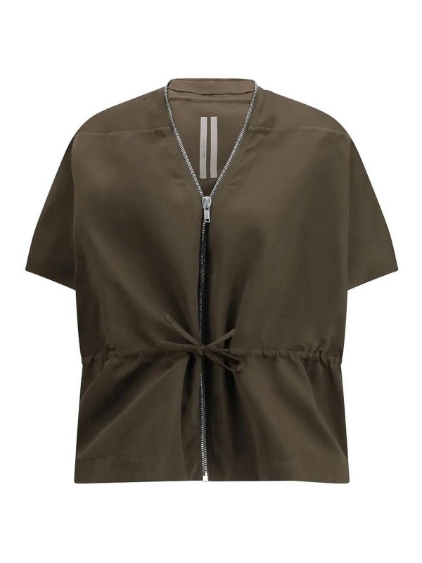 RICK OWENS: casual jackets - Sail Jacket