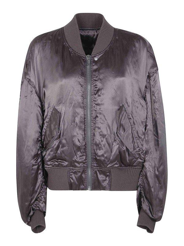 RICK OWENS: padded jackets - Secchia Flightpadded Jacket