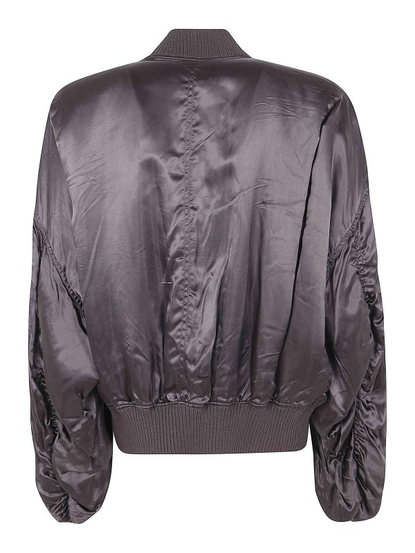 RICK OWENS: padded jackets online - Secchia Flightpadded Jacket