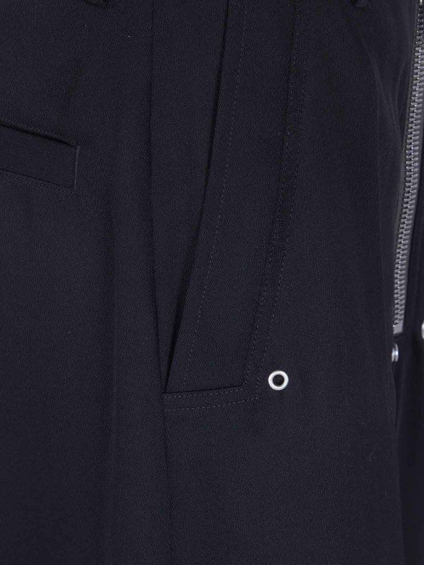 The Best Shops RICK OWENS: カジュアルトラウザー - カジュアルパンツ - 黒