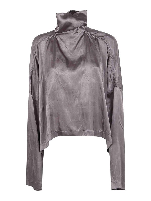 RICK OWENS: トップス＆タンクトップ - トップ/タンクトップ - グレー