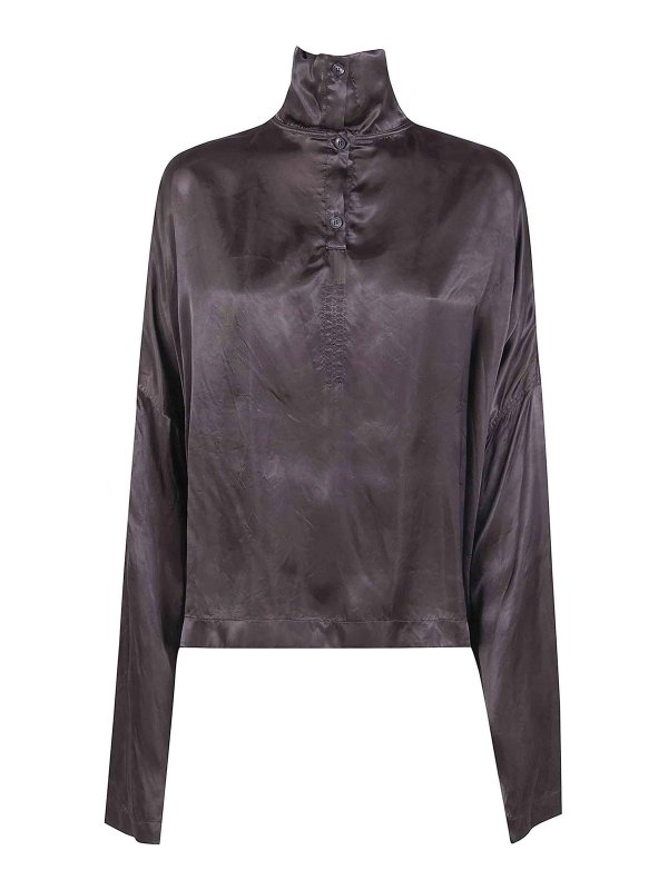 RICK OWENS: トップス＆タンクトップ - トップ/タンクトップ - グレー