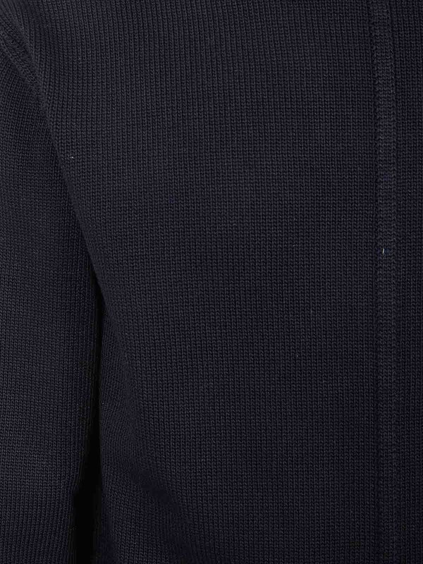 The Best Shops RICK OWENS: Strickpullover mit Rundhalsausschnitt - Rundhalspullover - Schwarz