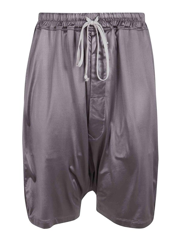RICK OWENS: Trousers Shorts - Drawstring Pods Shorts