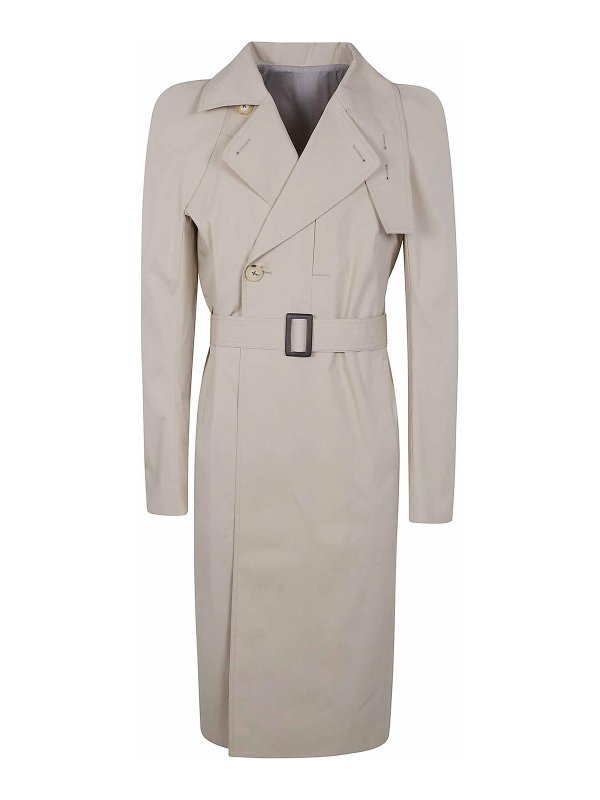 RICK OWENS: trench coats - Temple Trench