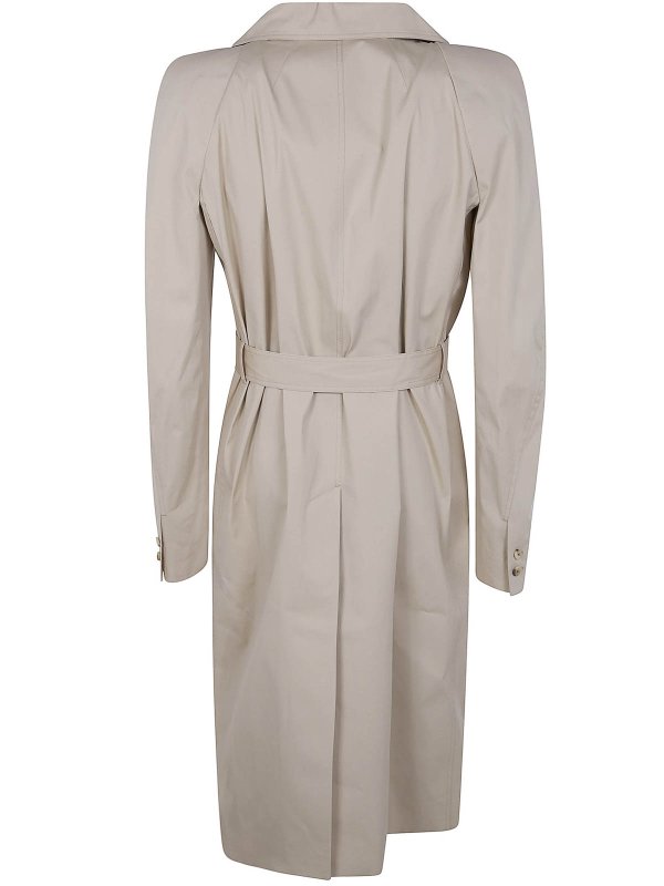 RICK OWENS: trench coats online - Temple Trench