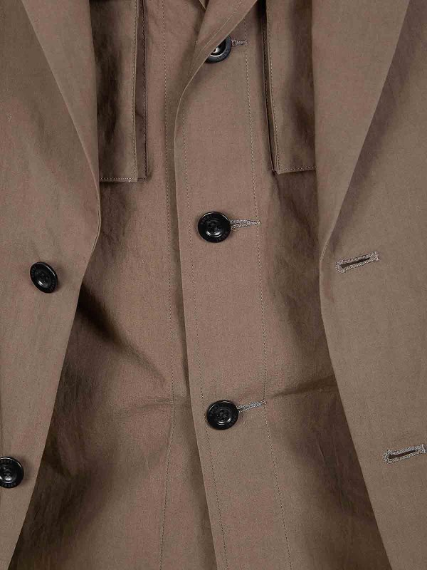 The Best Shops Sacai: casual jackets - Cotton Typewriter Jacket