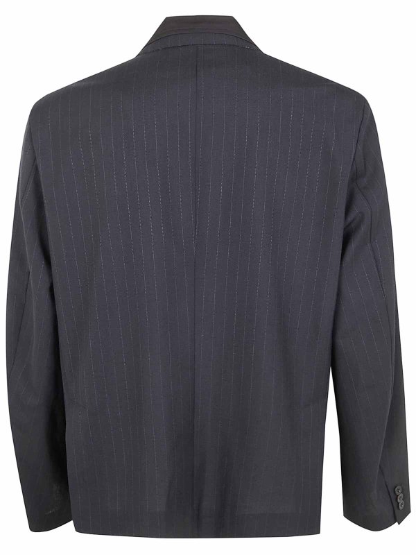 Sacai: casual jackets online - Chalk Stripe Jacket