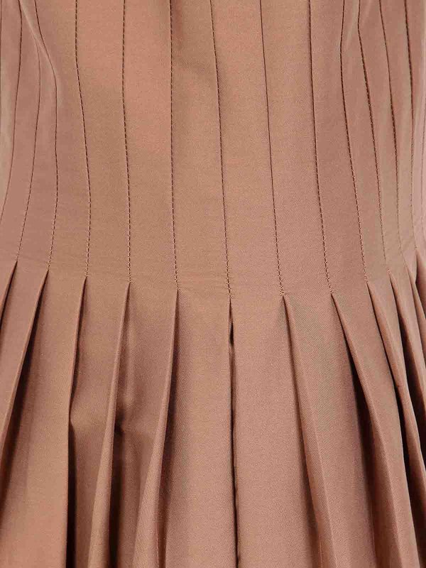 The Best Shops Semicouture: Maxikleider - Maxikleid - Braun