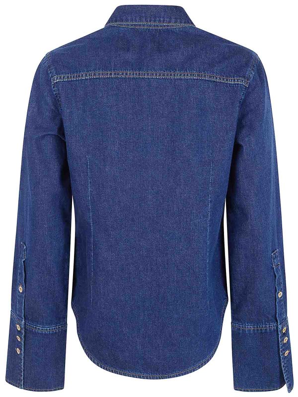 7 FOR ALL MANKIND: シャツ online - シャツ - ブルー