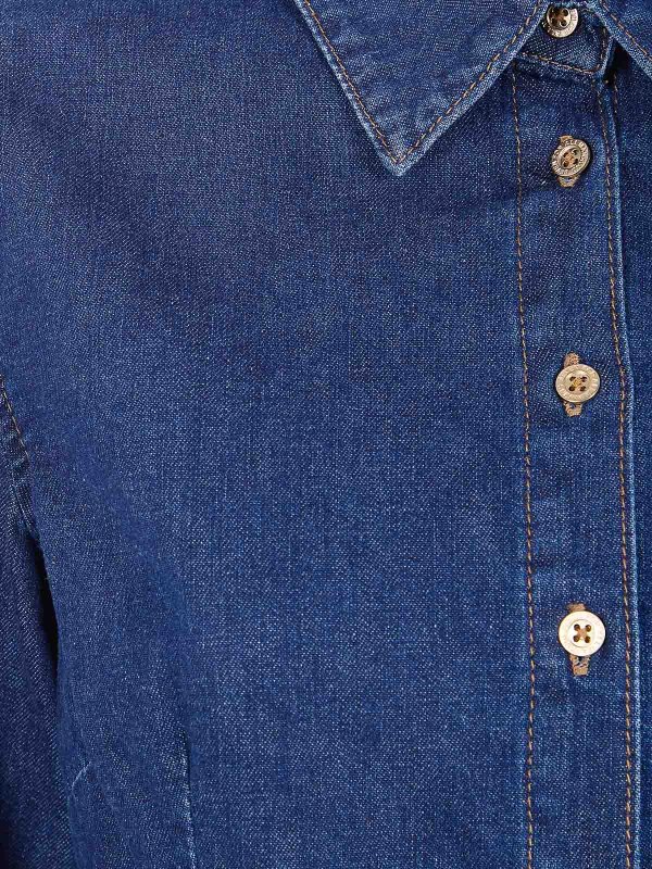 The Best Shops 7 FOR ALL MANKIND: シャツ - シャツ - ブルー