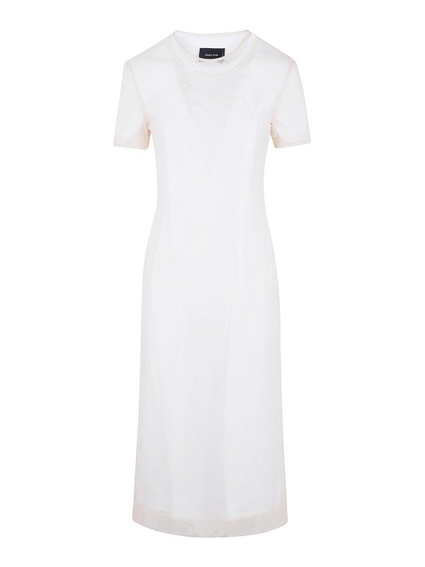 SIMONE ROCHA: Maxi robe - Maxi Robe - Blanc