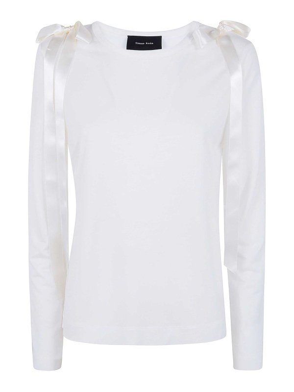 SIMONE ROCHA: Camisetas - Camiseta - Blanco