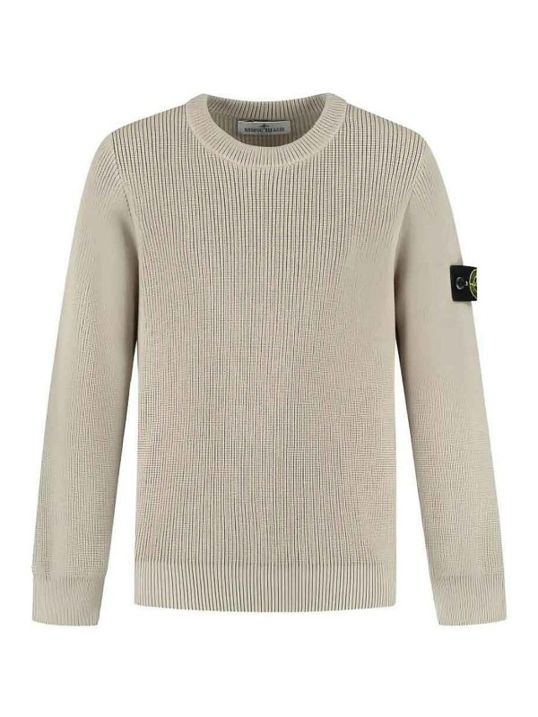 Stone Island Junior: クルーネック - クルーネック - グレー