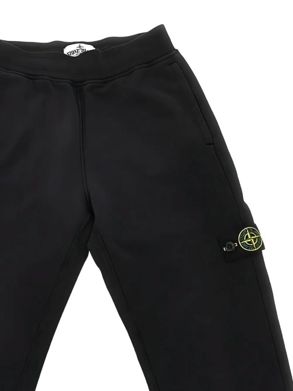 Stone Island Junior: カジュアルトラウザー online - カジュアルパンツ - 黒