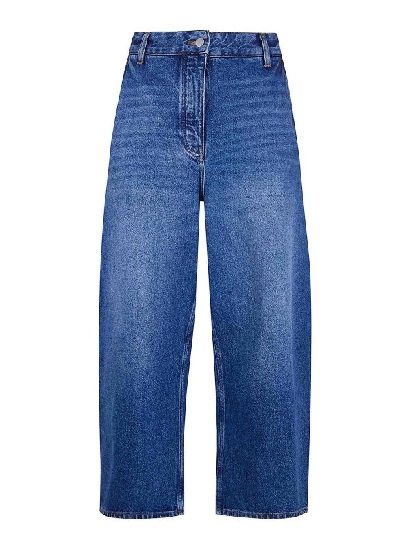STUDIO NICHOLSON: Schlagjeans - Schlagjeans - Blau