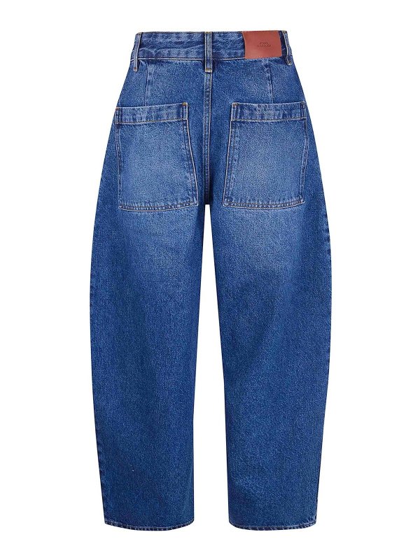 STUDIO NICHOLSON: Schlagjeans online - Schlagjeans - Blau
