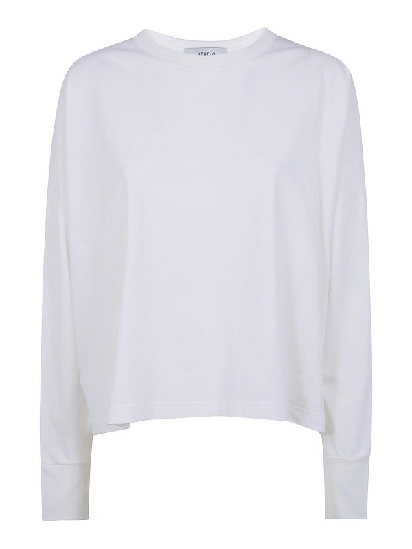 STUDIO NICHOLSON: T-shirts - T-Shirt - Weiß