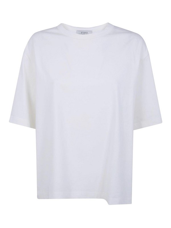 STUDIO NICHOLSON: T-shirts - T-Shirt - Weiß