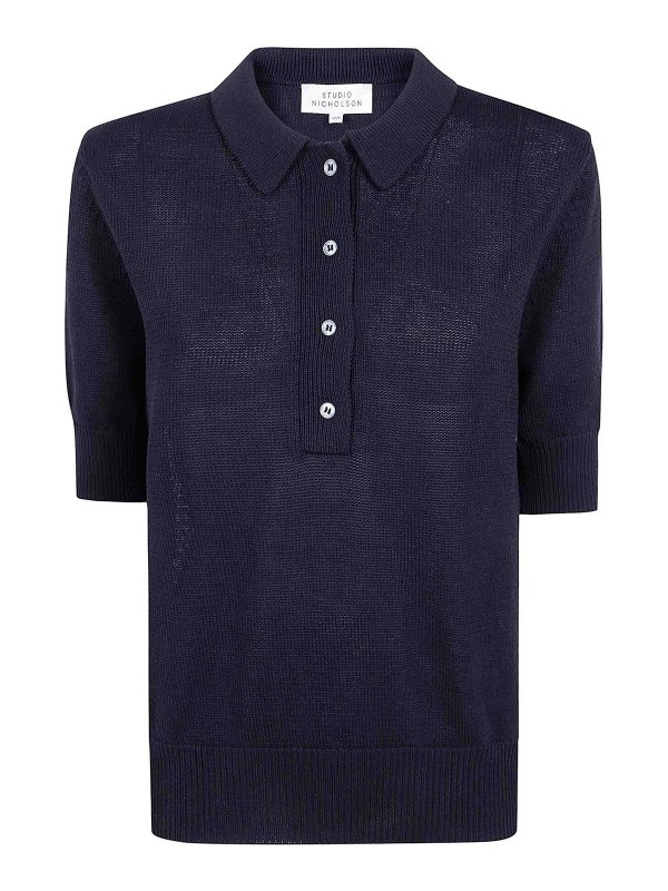 STUDIO NICHOLSON: Tops und Tank Tops - Top - Schwarz