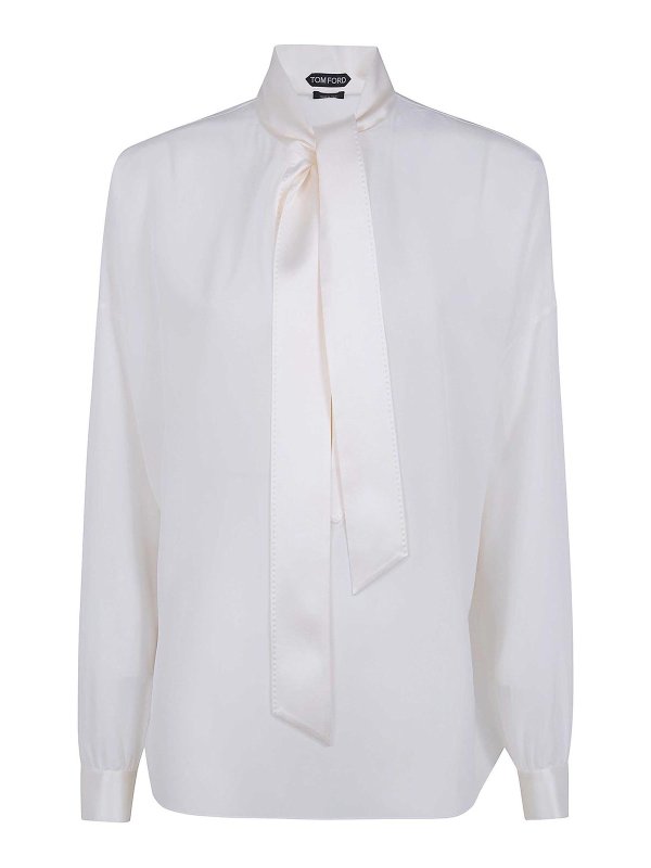 TOM FORD: Tops & Débardeurs - Top - Blanc