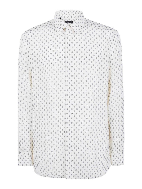 TOM FORD: Hemden - Hemd - Weiß