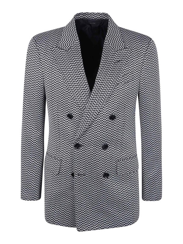 TOM FORD: blazers - Design Double Breasted Jacket