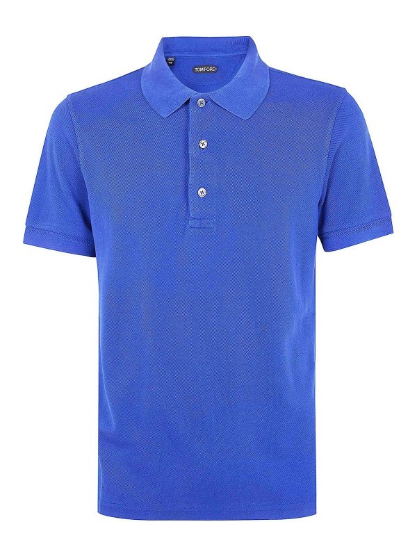 TOM FORD: Polos  - Polo - Bleu