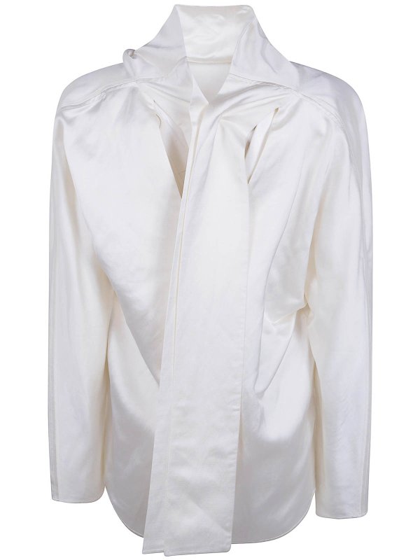 TOTEME: Blouses online - Blouse - Blanc