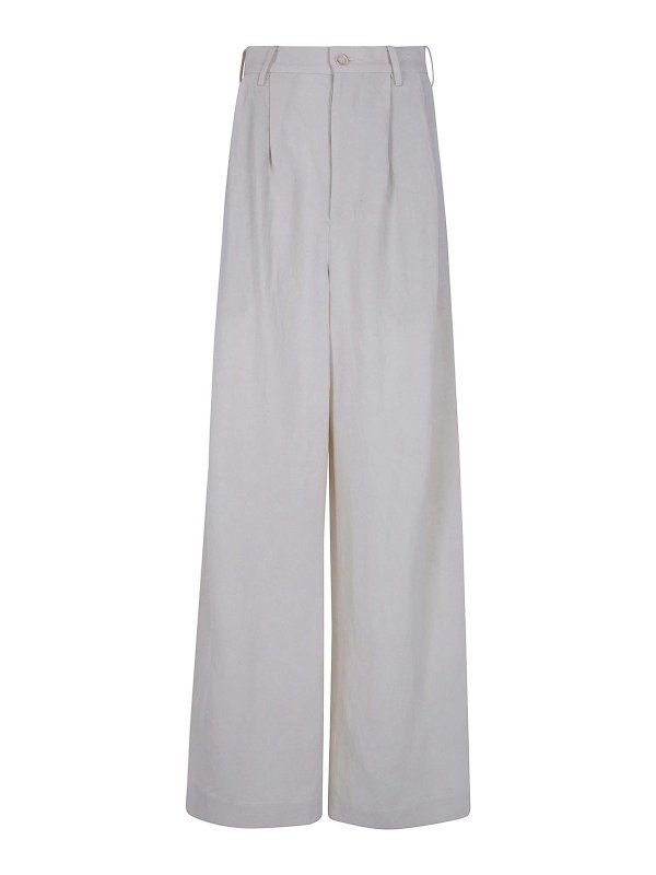 UMA WANG: casual trousers - Paella Pants