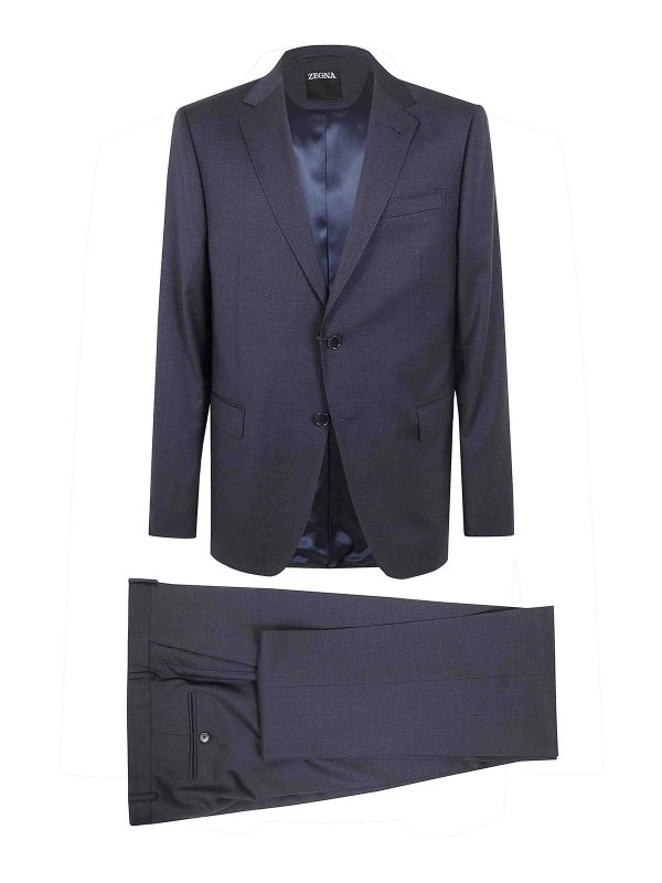 ZEGNA: フォーマルスーツ - フォーマルスーツ - 黒
