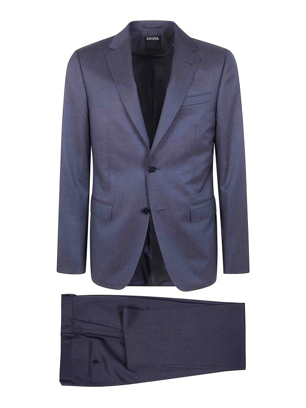 ZEGNA: フォーマルスーツ - フォーマルスーツ - グレー