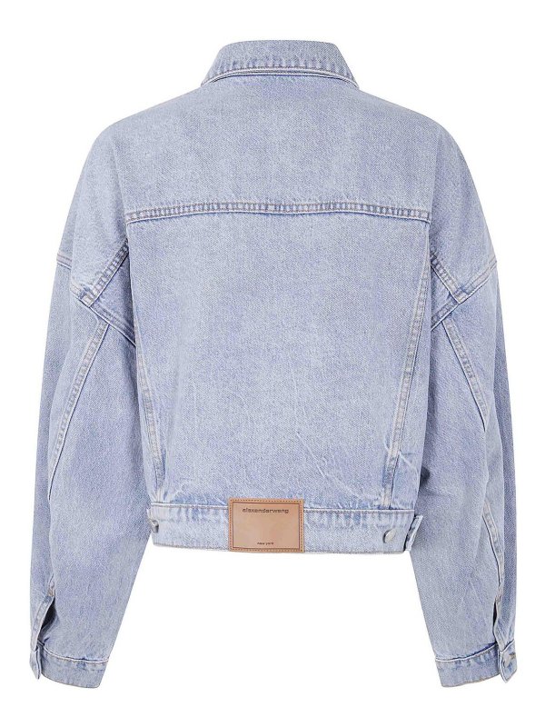 ALEXANDER WANG: casual jackets online - Clip Trucker Jacket