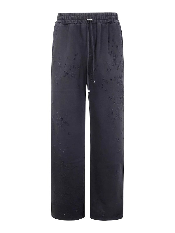 AMIRI: Jeans Rectos - Vaqueros Rectos - Negro