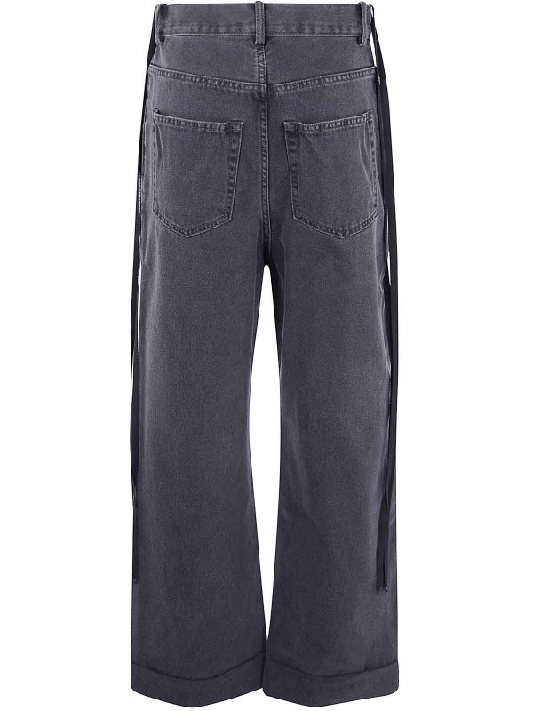 ANN DEMEULEMEESTER: カジュアルトラウザー online - カジュアルパンツ - グレー